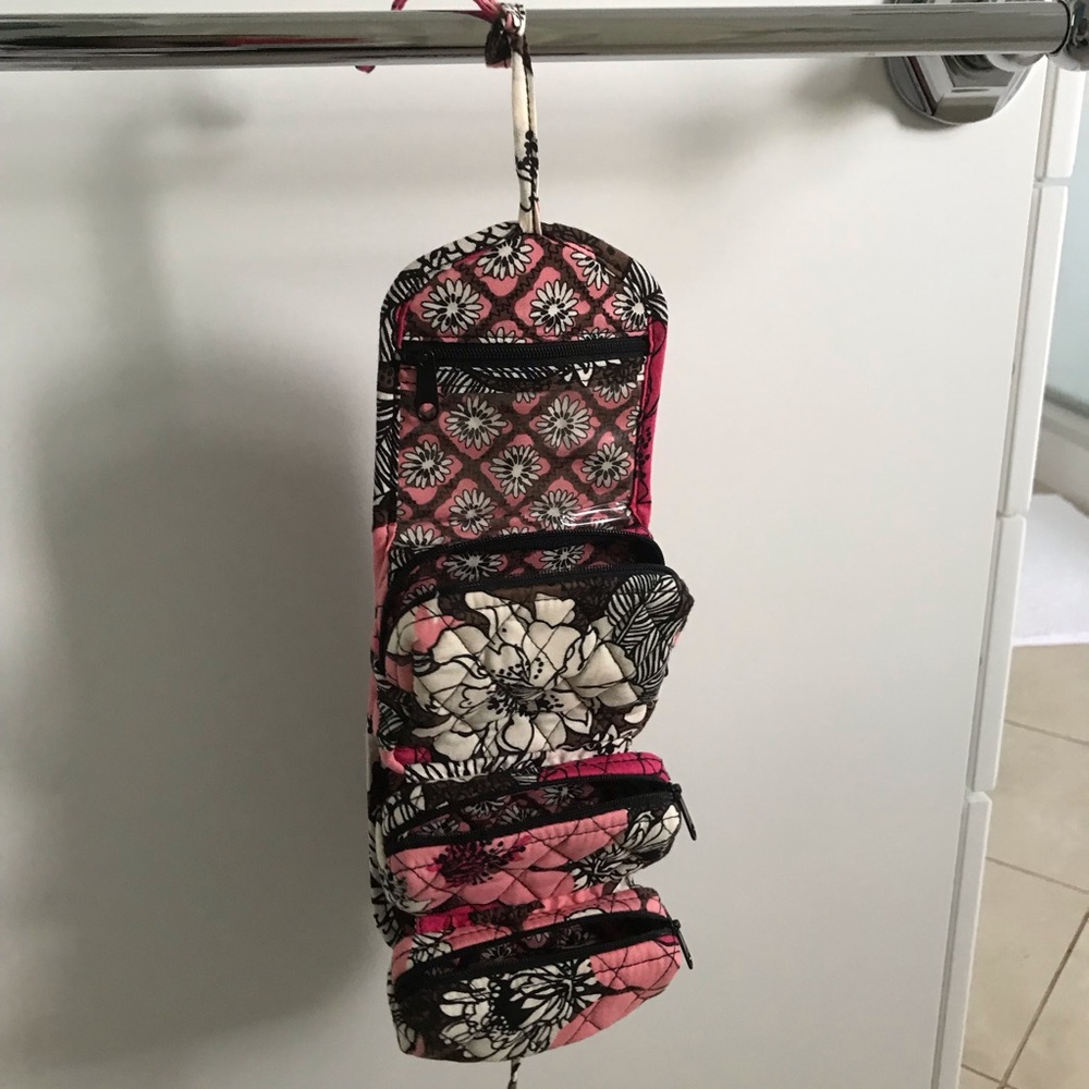 Vera Bradley cosmetic travel bag